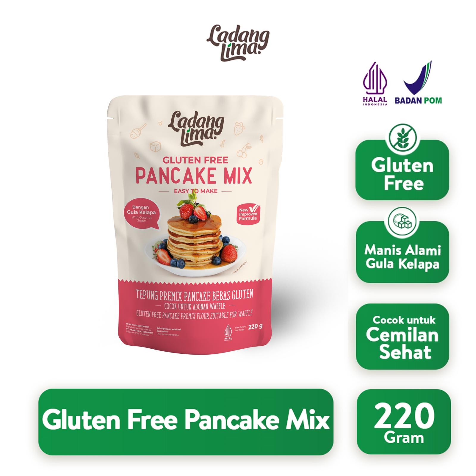 Tepung Premix Pancake Ladang Lima 220gr