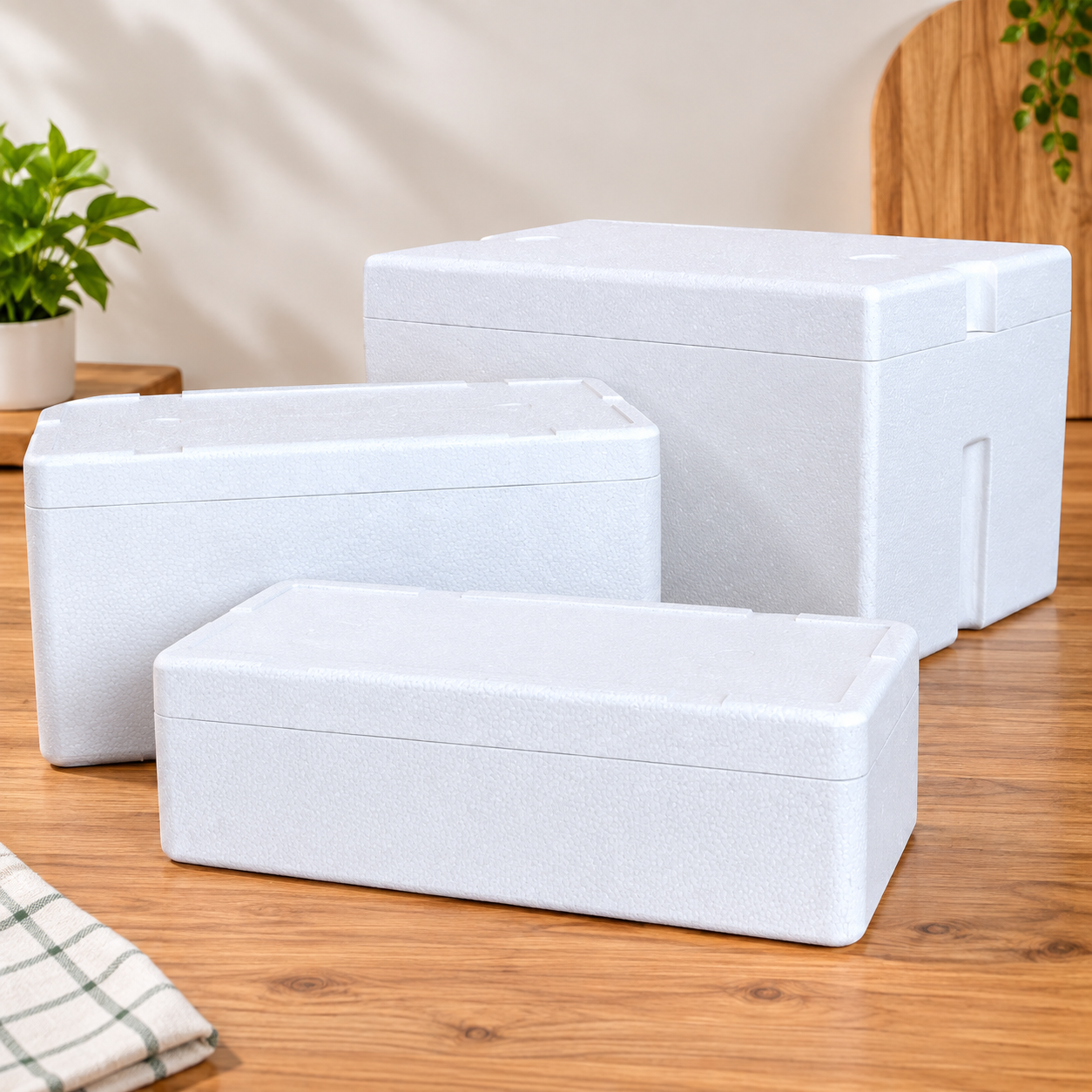 Styrofoam Kecil & Ice Gel