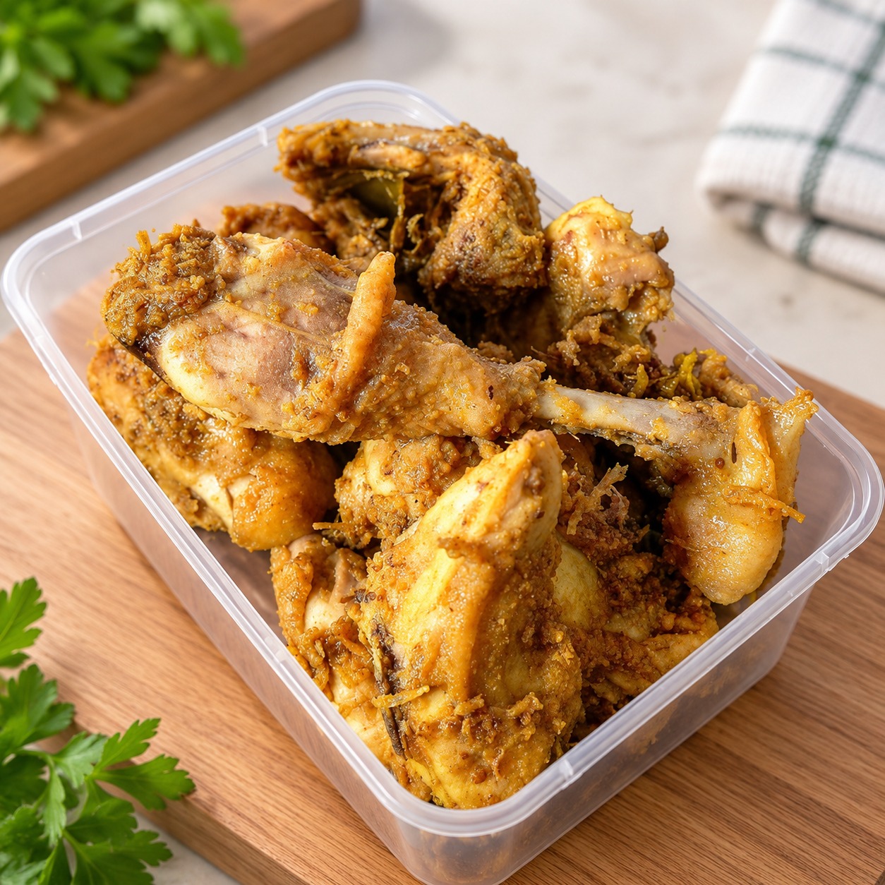 Ayam Bagian Bawah 1/2 Ekor Ungkep